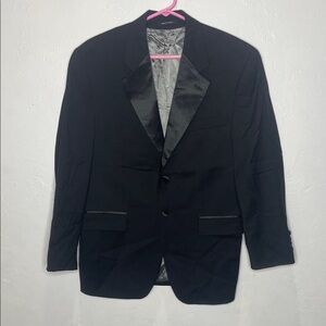 Calvin Klein Black Tuxedo Blazer